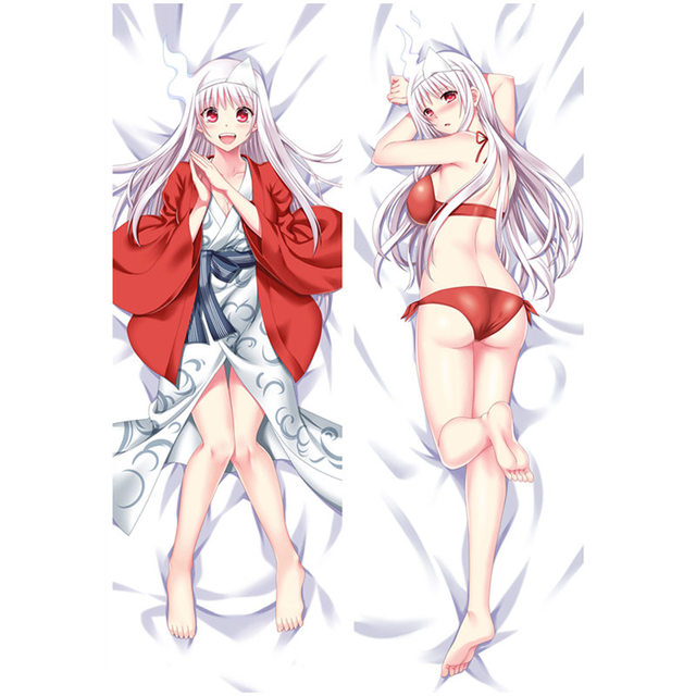 NEW Anime Yuragi Sou No Yuuna San Pillow Covers Dakimakura Case